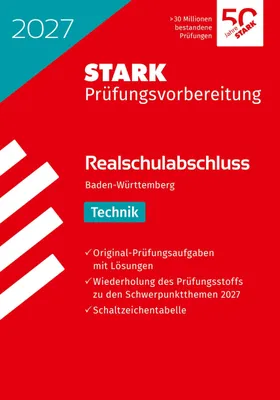 Produktbild von STARK Technik - Realschulabschluss 2027 BW - Prüfungsvorbereitung