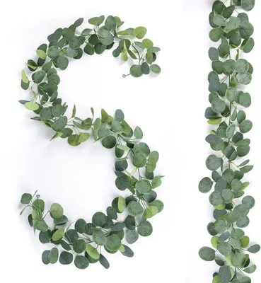 Immagine prodotto di Ghirlanda artificiale di eucalipto, 1,8 m, verde