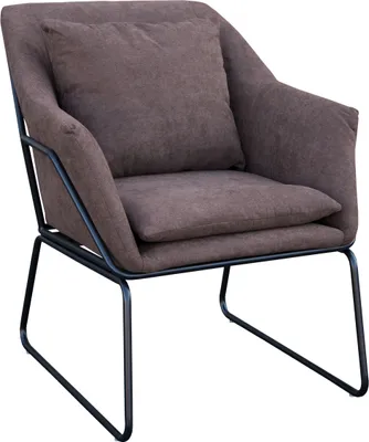 Image de SVITA JOSIE Fauteuil Tissu marron Fauteuil TV Relax