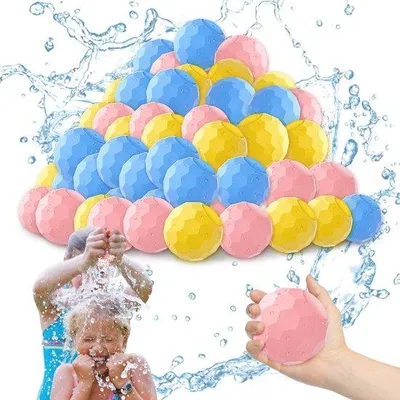 Produktbild von Famanu Wasserballons selbstschließend 30 Stück - bunt