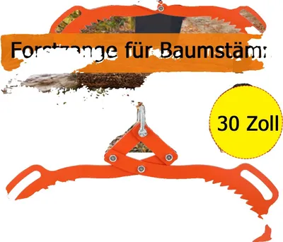 Produktbild von Baumstammheber, Stahlkonstruktion, 30 Zoll, Schwerlastleistung, gezahntes Klaudesign, ergonomische Handhabung