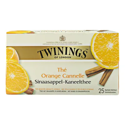 Produktbild von Twinings Orangen-Zimt-Tee 25 x 2 Gramm