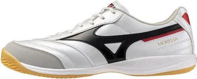 Produktbild von Mizuno Morelia Sala Pro In - white/black/chinese red, Größe:6
