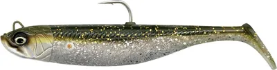 Produktbild von Savage Gear Savage Minnow Green Silver 12,5 cm 35 g Gummiköder