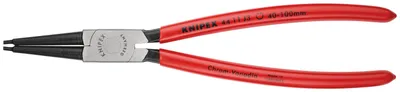 Produktbild von Knipex 44 11 J3, Sicherungsringzange, Chrom-Vanadium-Stahl, Kunststoff, Rot, 225 mm, 196 g
