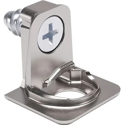 Produktbild von ITALIANA FERRAMENTA Tablar-Bodenträger PK2 Tablarstärke 25 mm ø 5 mm, vernickelt