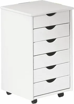 Image de Halmar | Caisson à roulettes - SIMON - Blanc - Fonctionnalité - Design élégant - Matériaux de haute qualité