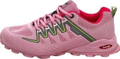 Produktbild von Venustein Herren Damen Sportschuhe Sneaker Turnschuhe Laufschuhe für Freizeit, Pink, Größe 41