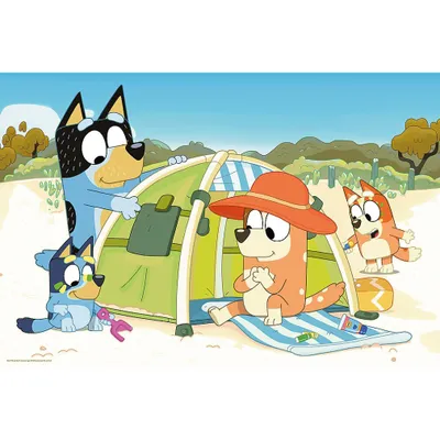 Produktbild von TREFL Puzzle Bluey und ihr groß er Tag MAXI 24 Teile