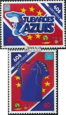 Produktbild von Briefmarken Kap Verde 2012 Mi 1018-1019 (kompl.Ausg.) postfrisch Fußballnationalmannschaft