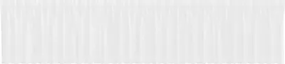 Immagine prodotto di vidaXL Tenda in pizzo con tendaggi Floral Bianco 120 x 750 cm Poliestere