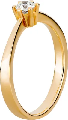 Produktbild von Orolino Ring 750/- Gold gelb 054 (17,2) Brillant weiß 067370145-1