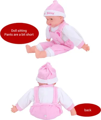 Obrázek produktu pro 50 cm vysoká simulační panenka, realistické novorozeně, rozkošná plyšová hračka