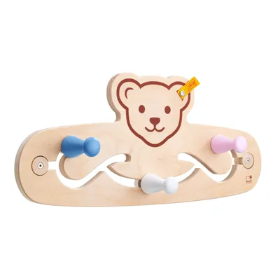 Produktbild von Selecta Steiff Garderobe, Wandgarderobe, Kindergarderobe, Kinder, Holz, 44 x 19 cm, 64310