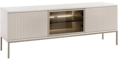 Produktbild von TV Lowboard SANTO 01 kaschmir 154x56x39cm PUSH-TO-OPEN