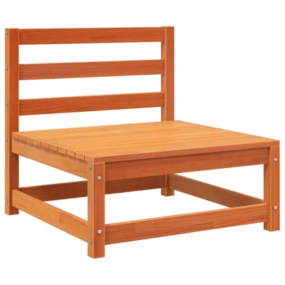 Produktbild von Gartensofa ohne Armlehnen Wachsbraun 70x70x67 cm Massivholz