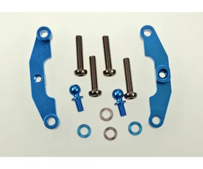 Produktbild von Tamiya TT-02S Aluminium Querlenker (2) ob./vo/hi.