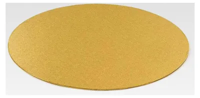 Produktbild von Goldene Tortenunterlage Ø 22 cm H 3 mm