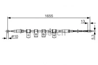 Produktbild von Bosch Seilzug, Feststellbremse  1 987 477 920