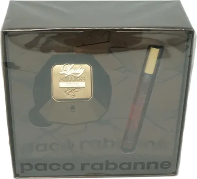 Produktbild von Paco Rabbane Lady Million Privé Geschenkset Eau de Parfum 50 ml + 10 ml Travelspray