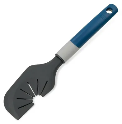 Produktbild von Silikon-Teigschaber mit Schneebesenreiniger zum Schaben, Reinigen & Auskratzen, 2 in 1