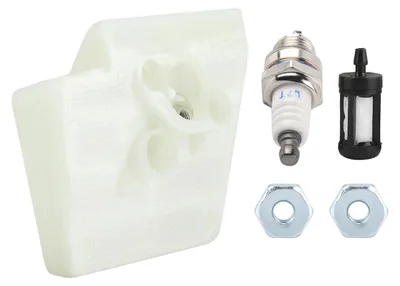 Produktbild von Kettensägen-Luftfilter, Zündkerzenstange, Muttern, Kraftstofffilter-Set für STIHL 026 MS260 Kettensäge