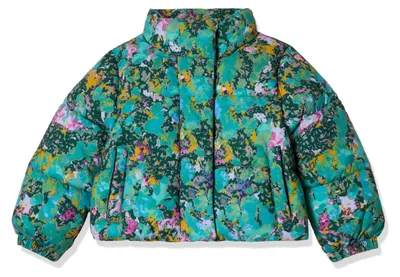 Produktbild von A. Essentials Mädchen Kurze Steppjacke Mit Durchgehendem Reißverschluss (Aus Mat