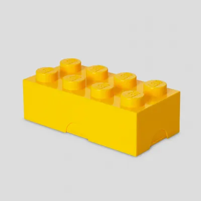 Produktbild von LEGO Brotdose, 8er, gelb (4023 1732 024)