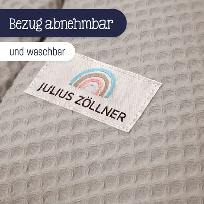 Produktbild von Julius Zöllner Waffelpiqué Nougat Stillkissen Nappi 190