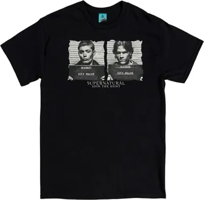 Produktbild von Supernatural - T-Shirt für Herren/Damen Uni TT979 (3XL) (Holzkohle)