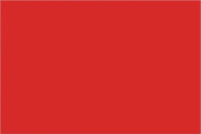 Produktbild von Wallario Premium Glasbild, freischwebende Optik, kräftige Farben, Größe 90 x 60 cm Motiv Rot