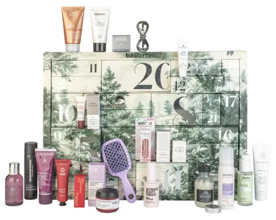 Produktbild von baslerbeauty Adventskalender 2026 Silber – 24-tlg. Beauty-Set
