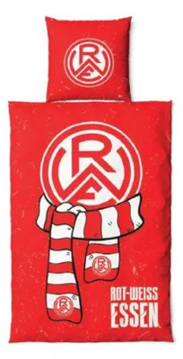 Produktbild von Rot-Weiss Essen Bettwäsche "Fan-Schal"