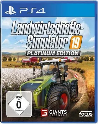 Produktbild von Focus Entertainment Farming Simulator 19 - Édition Platinum, PlayStation 4, Multiplayer-Modus, E (Jeder), Physische Medien