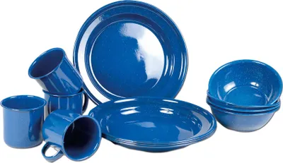 Produktbild von Essgeschirrsatz Western blau