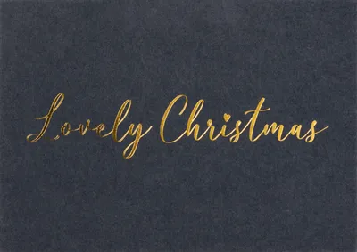 Produktbild von Weihnachtswunschkarte "Lovely Christmas"