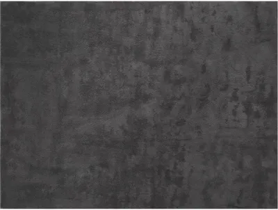 A close-up, textured view of a dark gray rug.