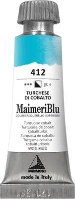 Immagine prodotto di Painter Blu Acquerello Turchese Cobalto 412 12 ml 1 q