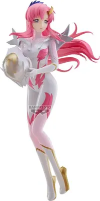 Productafbeelding van Banpresto - Figuur van Lacus Clyne, Glitter & Glamorous, 22 cm, uit Mobile Suit Gundam