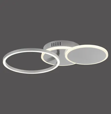 Produktbild von JUST LIGHT SEVENT LED Deckenleuchte Warmweiss 25,5W stahl 14116-55