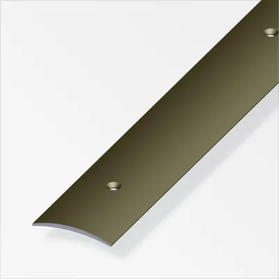 Produktbild von alfer Übergangsprofil 1 m, 20 x 2.5 mm Aluminium eloxiert bronze