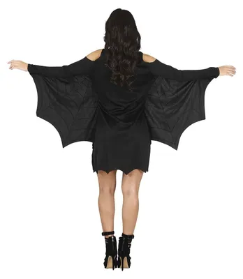 Produktbild von Kostüm Outfit Kleid SPINNE Flügel Halloween L