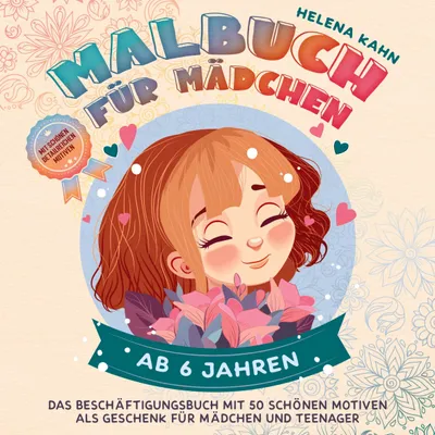 Produktbild von Malbuch für Mädchen ab 6 Jahren