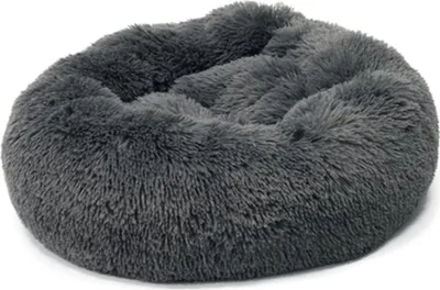 Produktbild von Karlie Agnes - Hundebett - Polyester - Grau - 76x76x17 cm