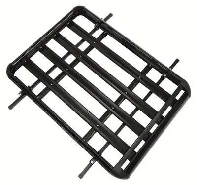 Image de Porte-bagages en aluminium – Noir – Réglable de 100 à 135 cm – Capacité de charge de 150 kg
