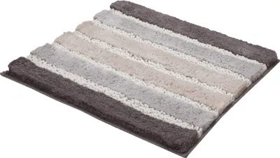 Produktbild von Kleine Wolke Badteppich PHOENIX Silbergrau 60 x 60 cm