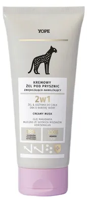 Image de Gel douche crémeux au parfum de Musc pour hydrater la peau 200 ml - De Yope