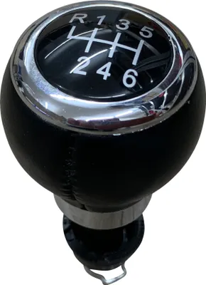 Immagine prodotto di Pomello del cambio Pomello 6 marce nero / CROMO per VW Audi Seat Skoda