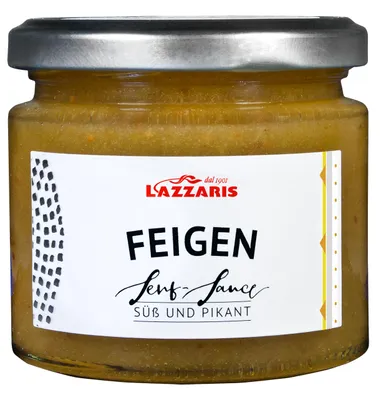 Produktbild von Lazzaris Feigen-Senf-Sauce (250 g)