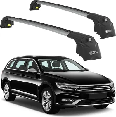 Produktbild von TURTLE STREŠNÝ NOSIČ AIR-2 , Silver VOLKSWAGEN PASSAT ALLTRACK (B8)